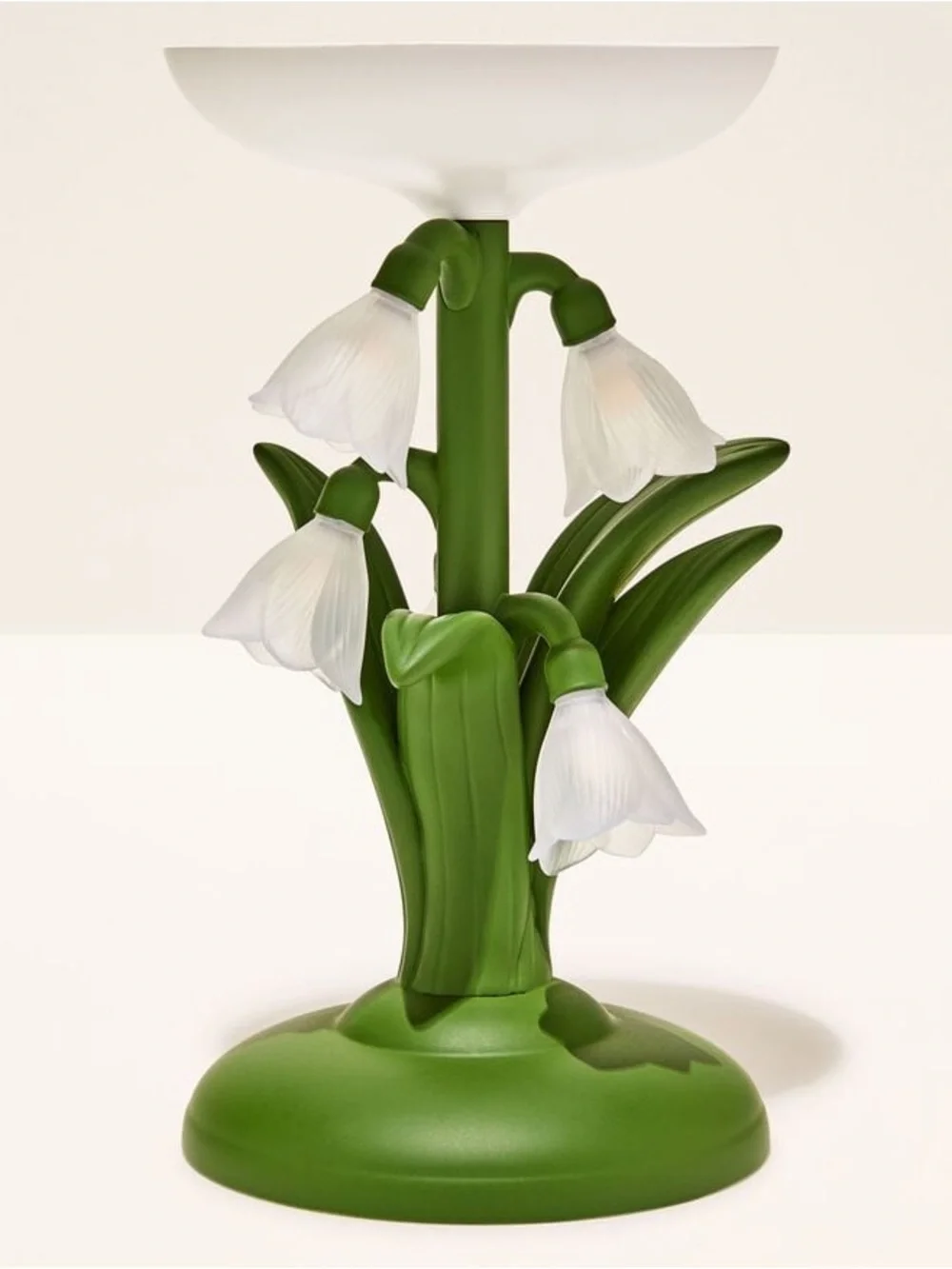 🌷BATH & BODY WORKS~Snowdrop Dream Light-Up Pedestal Candle Holder - Picture 4 of 4